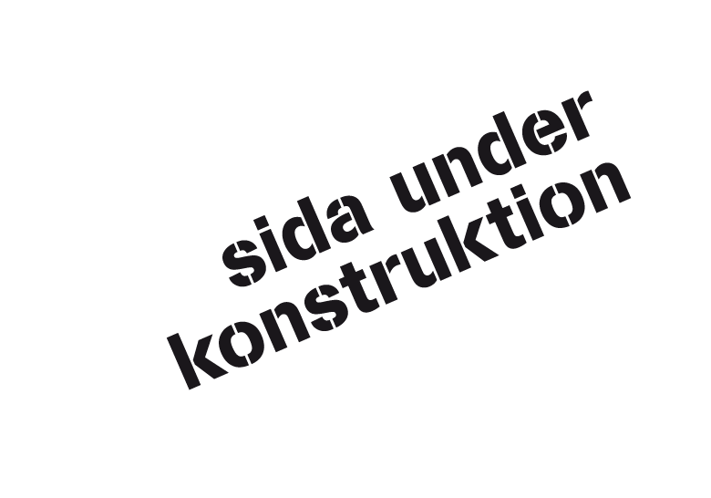 Sidan är under konstruktion